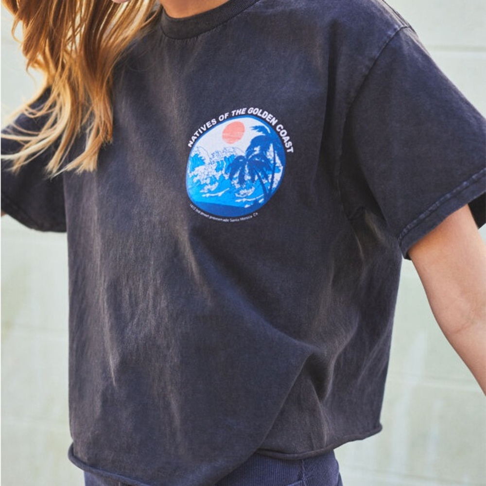 Brandy Melville Natives of the Golden Coast Tee